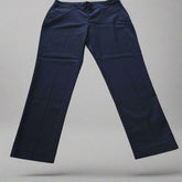 Tommy Hilfiger Cropped Straight Navy Pants - Size: AU 8